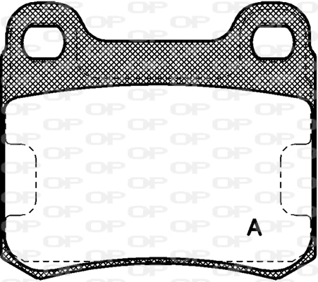 Brake Pad Set, disc brake (BPA0157.00)