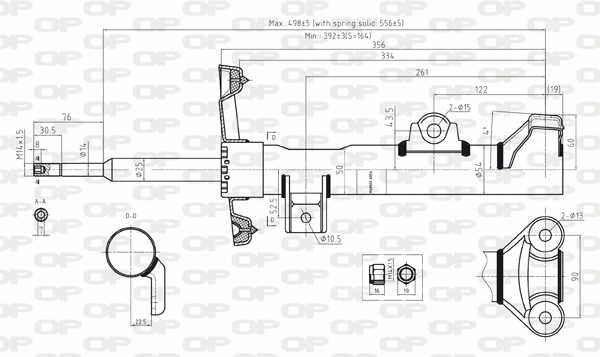 Shock Absorber (SAB8073.31)