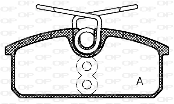 Brake Pad Set, disc brake (BPA1424.00)