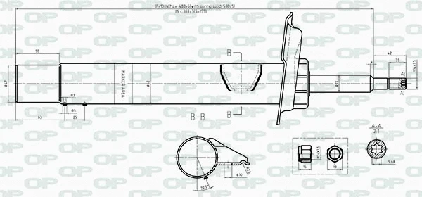 Shock Absorber (SAB8438.31)