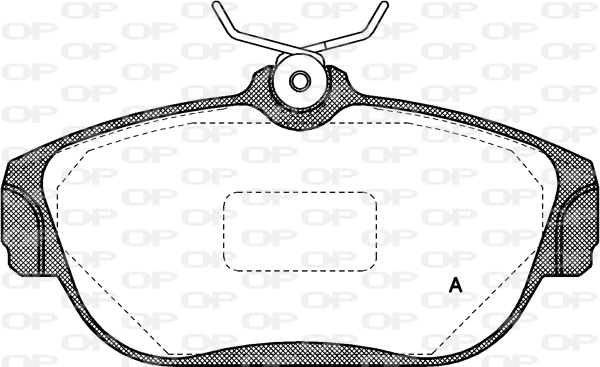 Brake Pad Set, disc brake (BPA0368.00)