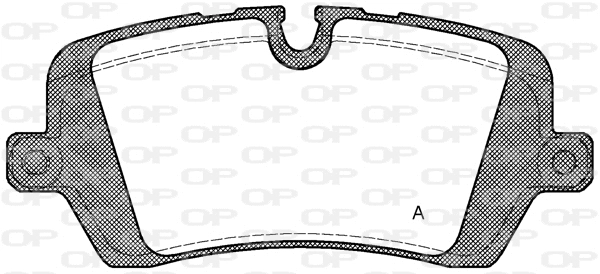 Brake Pad Set, disc brake (BPA1541.00)