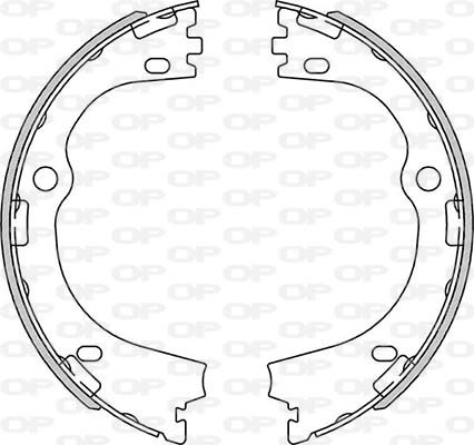 Brake Shoe Set (BSA2270.00)