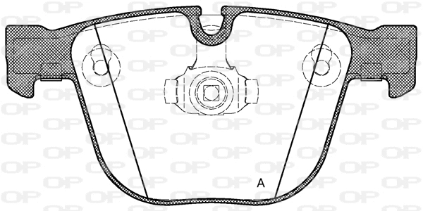 Brake Pad Set, disc brake (BPA0892.00)