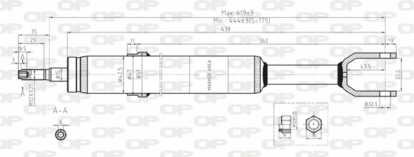 Shock Absorber (SAB8070.31)