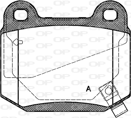 Brake Pad Set, disc brake (BPA0014.52)