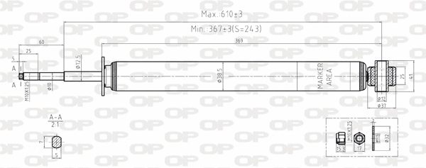 Shock Absorber (SAB8186.32)