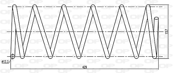 Suspension Spring (CSR9181.00)