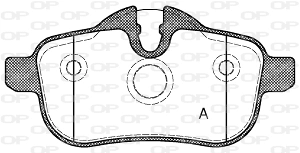 Brake Pad Set, disc brake (BPA1417.00)