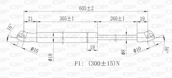 Gas Spring, boot/cargo area