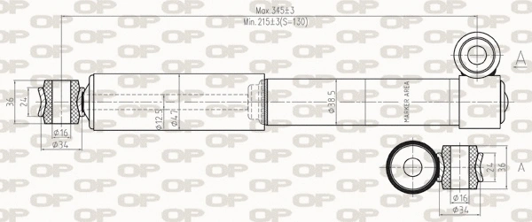 Shock Absorber (SAB8253.32)
