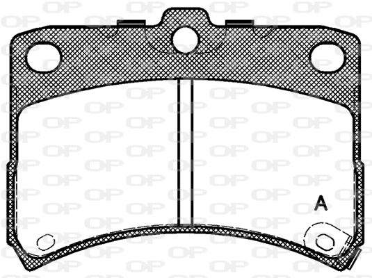 Brake Pad Set, disc brake (BPA0723.02)
