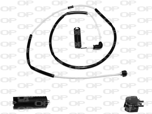 Warning Contact, brake pad wear (AK3112.00)