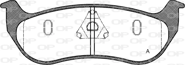 Brake Pad Set, disc brake (BPA0628.75)