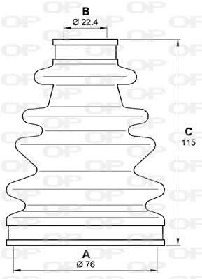 Bellow Kit, drive shaft