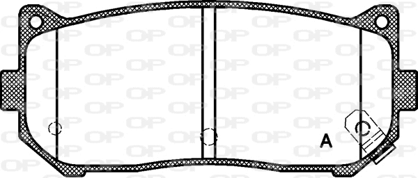Brake Pad Set, disc brake (BPA0649.02)