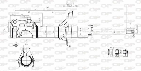 Shock Absorber (SAB8167.31)