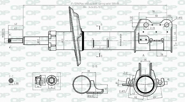 Shock Absorber (SAB8374.31)