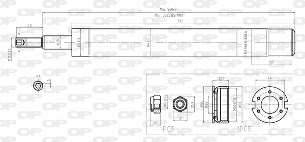 Shock Absorber (SAB8163.11)