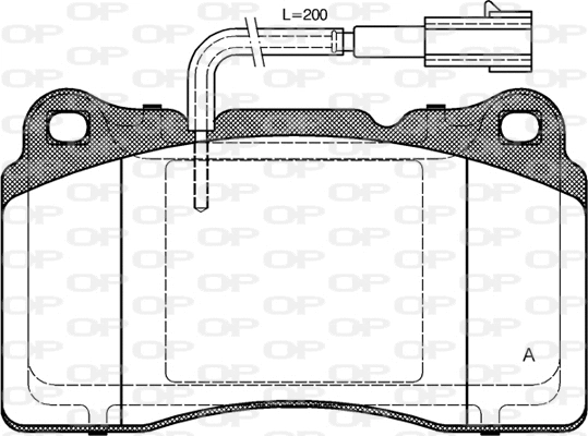 Brake Pad Set, disc brake (BPA0666.51)