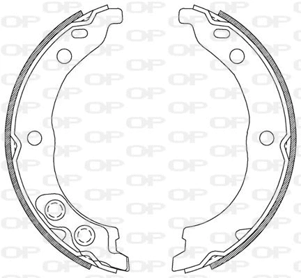 Brake Shoe Set (BSA2206.00)