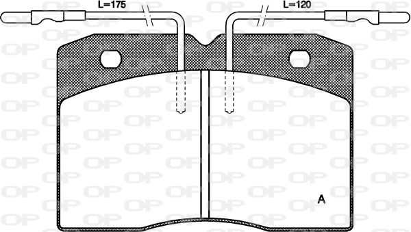 Brake Pad Set, disc brake (BPA0211.04)