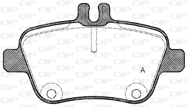 Brake Pad Set, disc brake (BPA1477.00)
