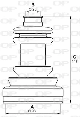 Bellow Kit, drive shaft