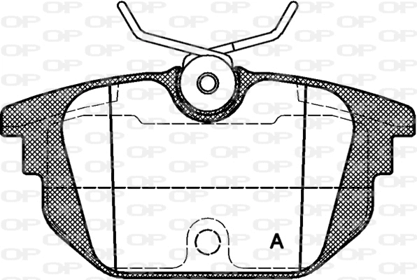 Brake Pad Set, disc brake (BPA0692.00)