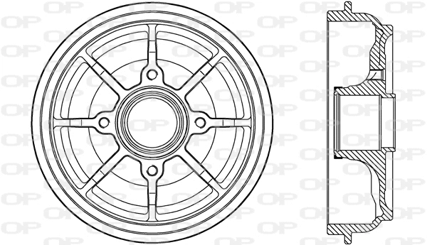 Brake Drum (BAD9086.30)