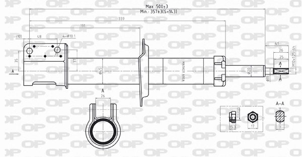 Shock Absorber (SAB8206.31)