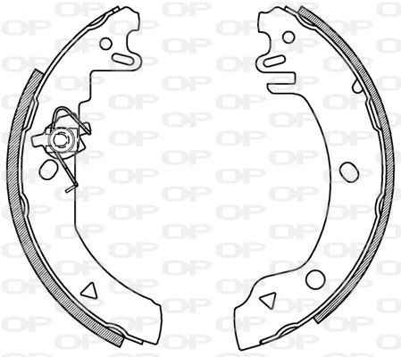 Brake Shoe Set (BSA2103.00)