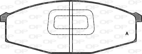 Brake Pad Set, disc brake (BPA0129.10)