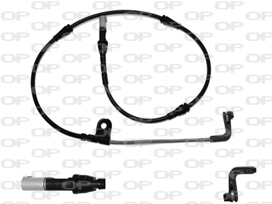 Warning Contact, brake pad wear (AK3137.00)