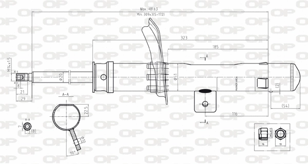 Shock Absorber (SAB8111.31)