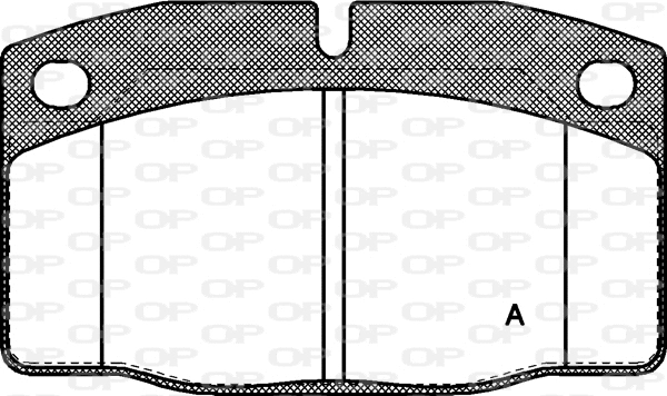 Brake Pad Set, disc brake (BPA0101.20)