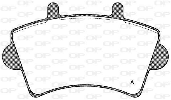 Brake Pad Set, disc brake (BPA0819.00)