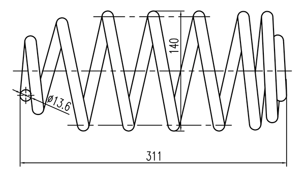 Suspension Spring (CSR9108.02)