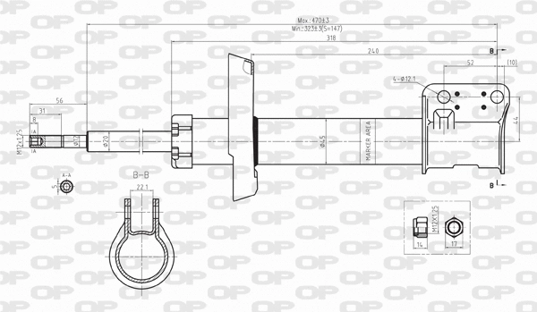 Shock Absorber (SAB8099.11)