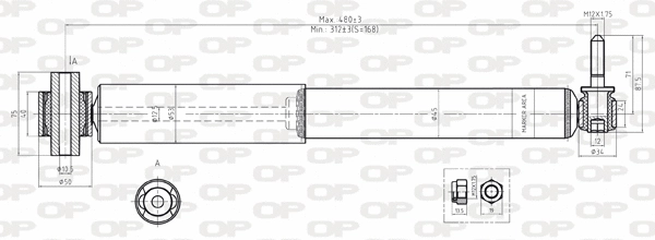 Shock Absorber (SAB8057.32)