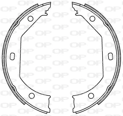 Brake Shoe Set (BSA2198.00)