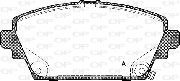 Brake Pad Set, disc brake (BPA0694.02)