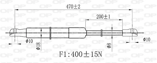 Gas Spring, boot/cargo area