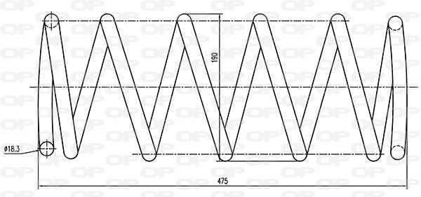 Suspension Spring (CSR9047.00)