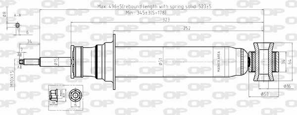 Shock Absorber (SAB8405.31)