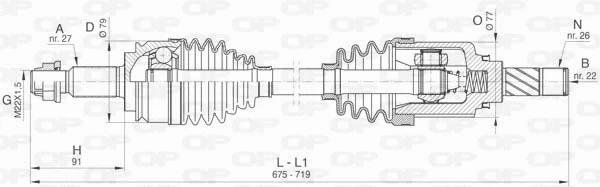 Drive Shaft (DRS6417.00)