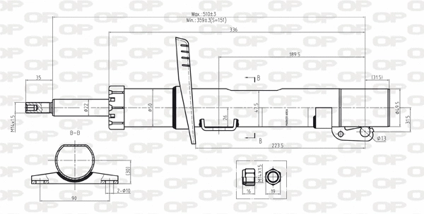 Shock Absorber (SAB8029.31)