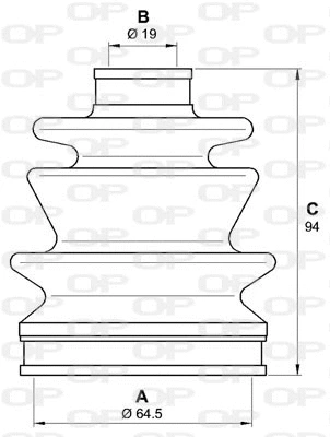 Bellow Kit, drive shaft