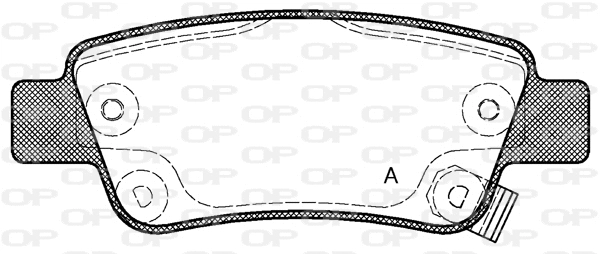 Brake Pad Set, disc brake (BPA1290.02)