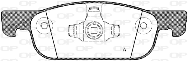 Brake Pad Set, disc brake (BPA1718.00)